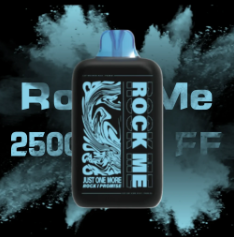 Vaporitzador d'un sol ús Rock Me RM25000 Calades